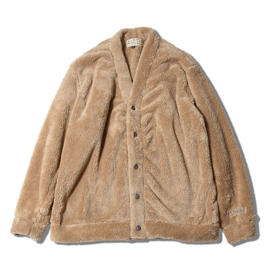 MICRO FLEECE CARDIGAN – Almond Surfboards