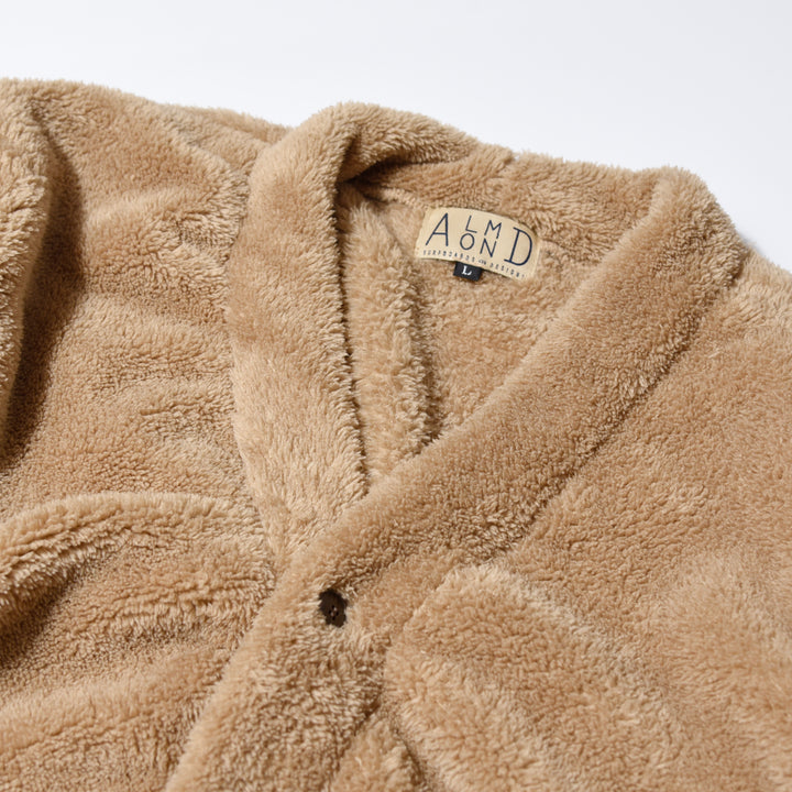 MICRO FLEECE CARDIGAN – Almond Surfboards
